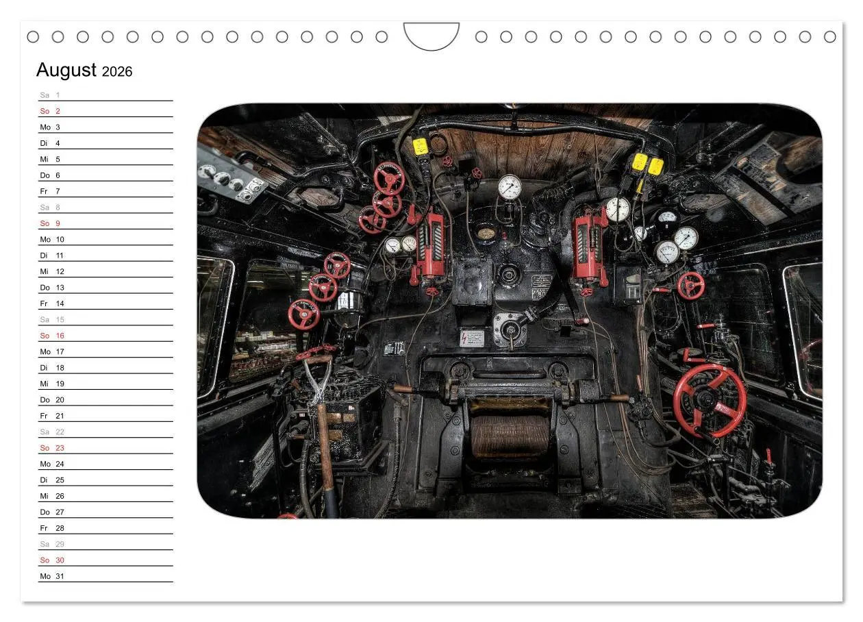Bild: 9783457995570 | Unter Dampf - Dampflokromantik (Wandkalender 2026 DIN A4 quer),...
