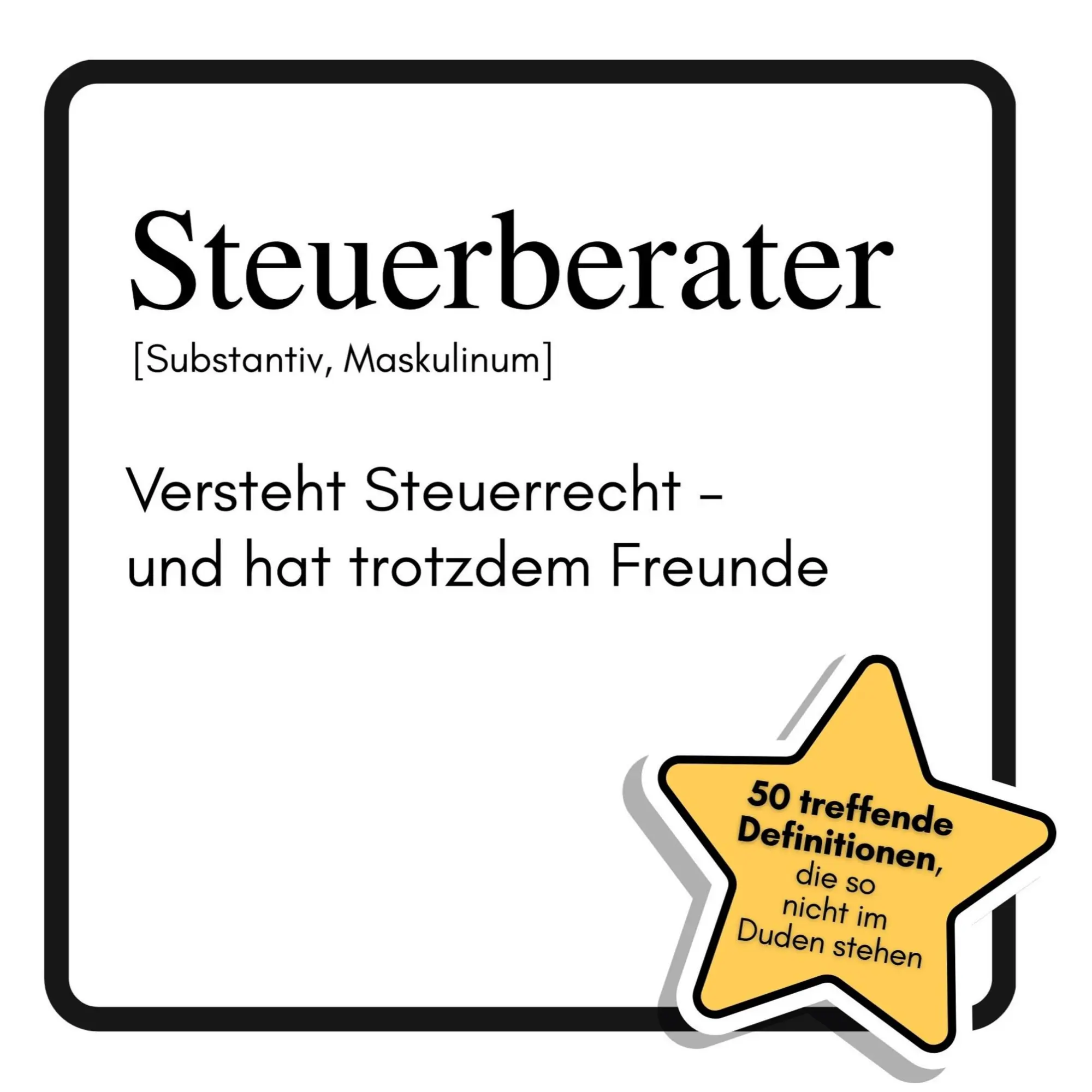 Cover: 9783759185570 | Steuerberater | Versteht Steuerrecht - und hat trotzdem Freunde | Buch