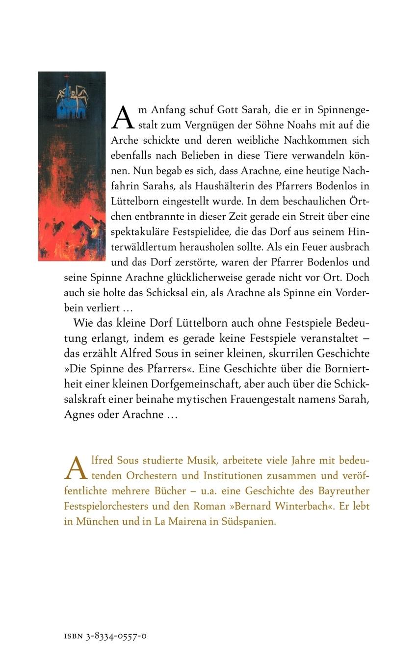 Rückseite: 9783833405570 | Die Spinne des Pfarrers | oder Festspielfreie Zone Lüttelborn | Sous