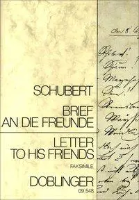 Cover: 9783900035570 | Schubert, F: Brief an die Freunde | Franz Schubert | Geheftet | 1979