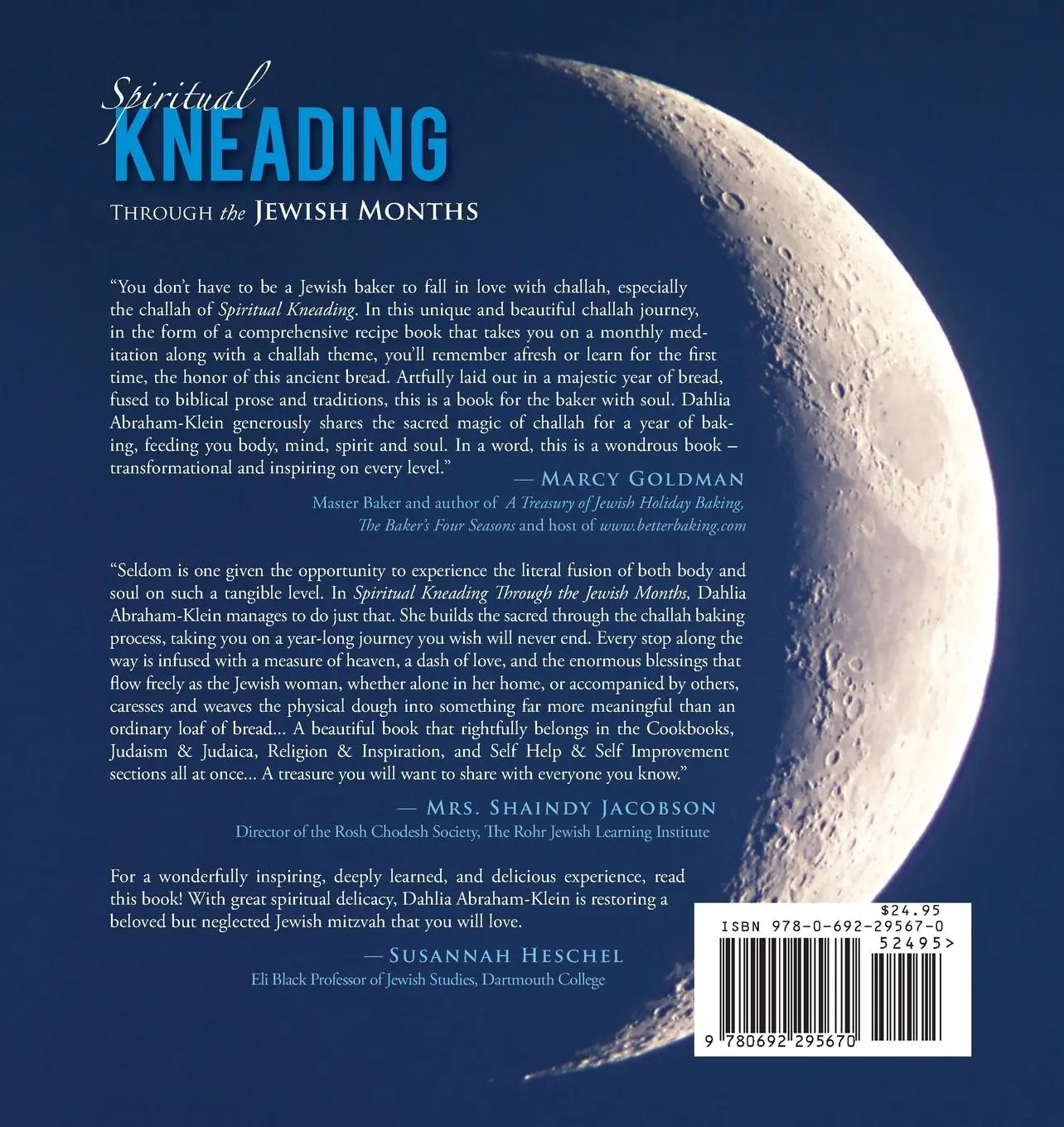 Rückseite: 9780692295670 | Spiritual Kneading through the Jewish Months | Dahlia Abraham-Klein