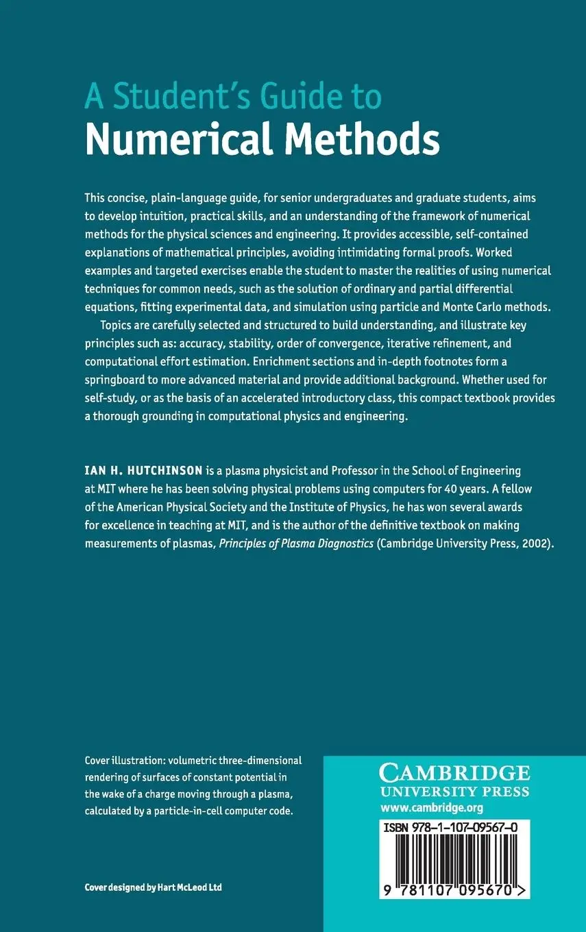 Rückseite: 9781107095670 | A Student's Guide to Numerical Methods | Ian H. Hutchinson | Buch