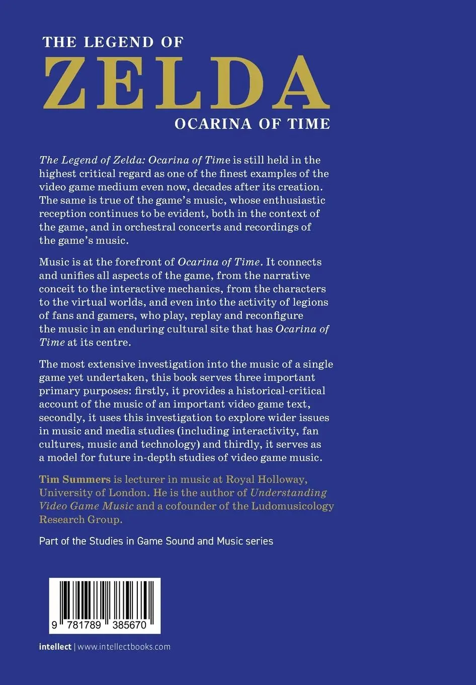 Rückseite: 9781789385670 | The Legend of Zelda | Ocarina of Time : A Game Music Companion | Buch
