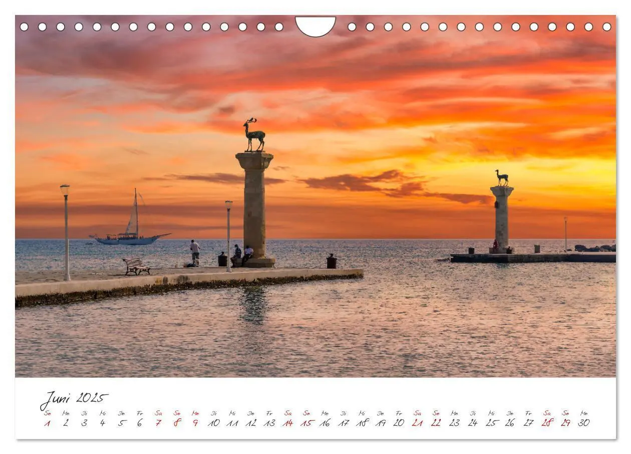 Bild: 9783435035670 | Rhodos - Die faszinierende Insel in der Ägäis (Wandkalender 2025...