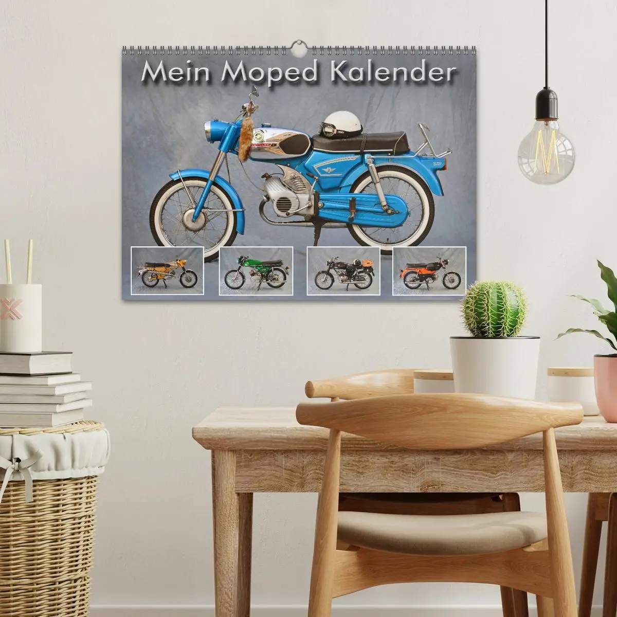 Bild: 9783457675670 | Mein Moped Kalender (Wandkalender 2026 DIN A3 quer), CALVENDO...