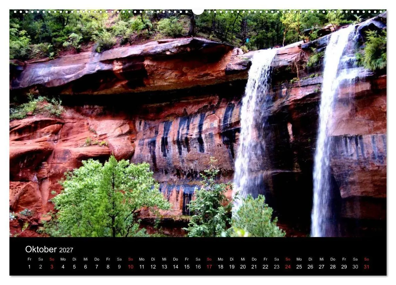 Bild: 9783594125670 | USA-Südwesten von seiner schönsten Seite 2027 (Wandkalender 2027...