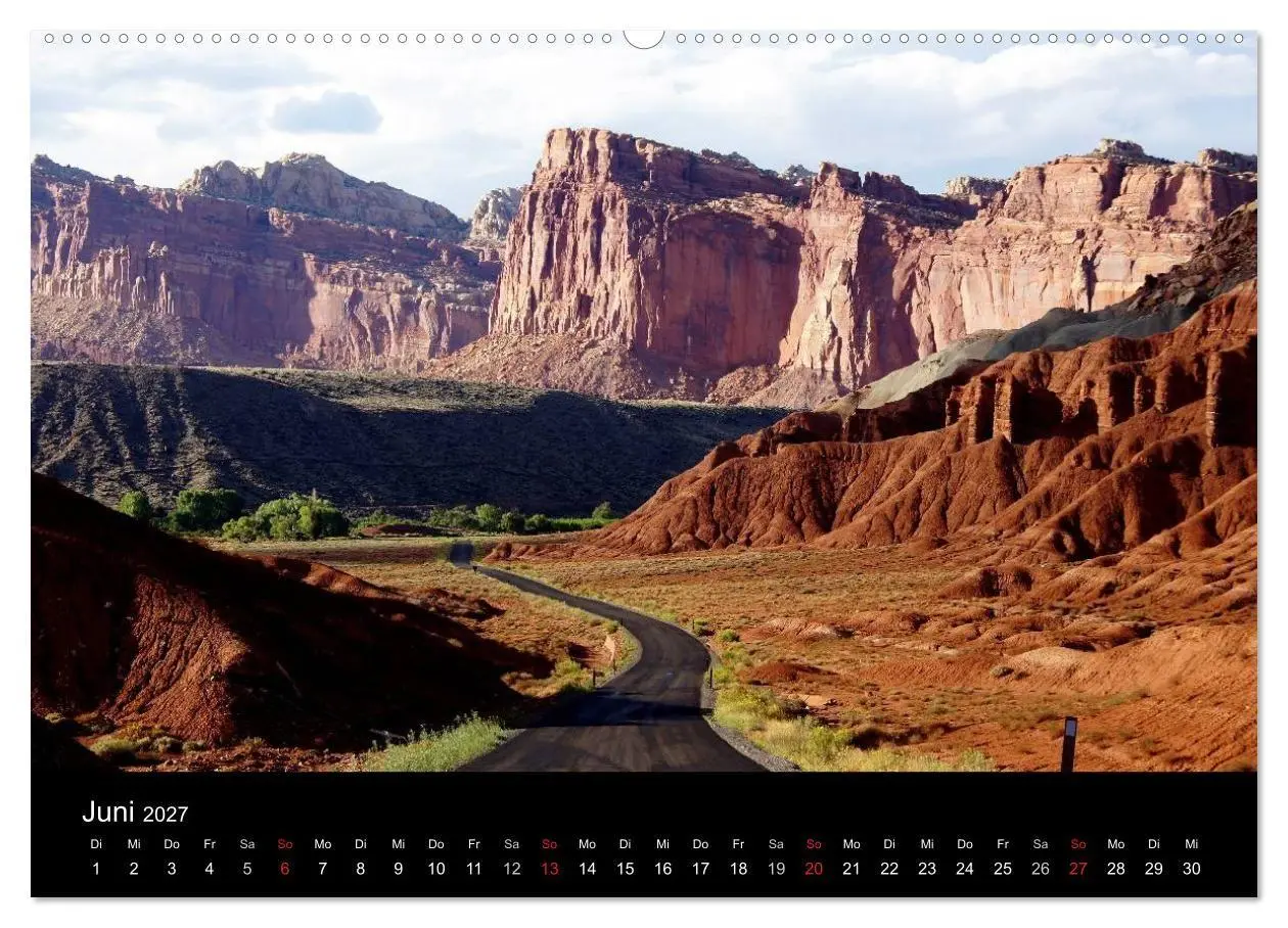 Bild: 9783594125670 | USA-Südwesten von seiner schönsten Seite 2027 (Wandkalender 2027...