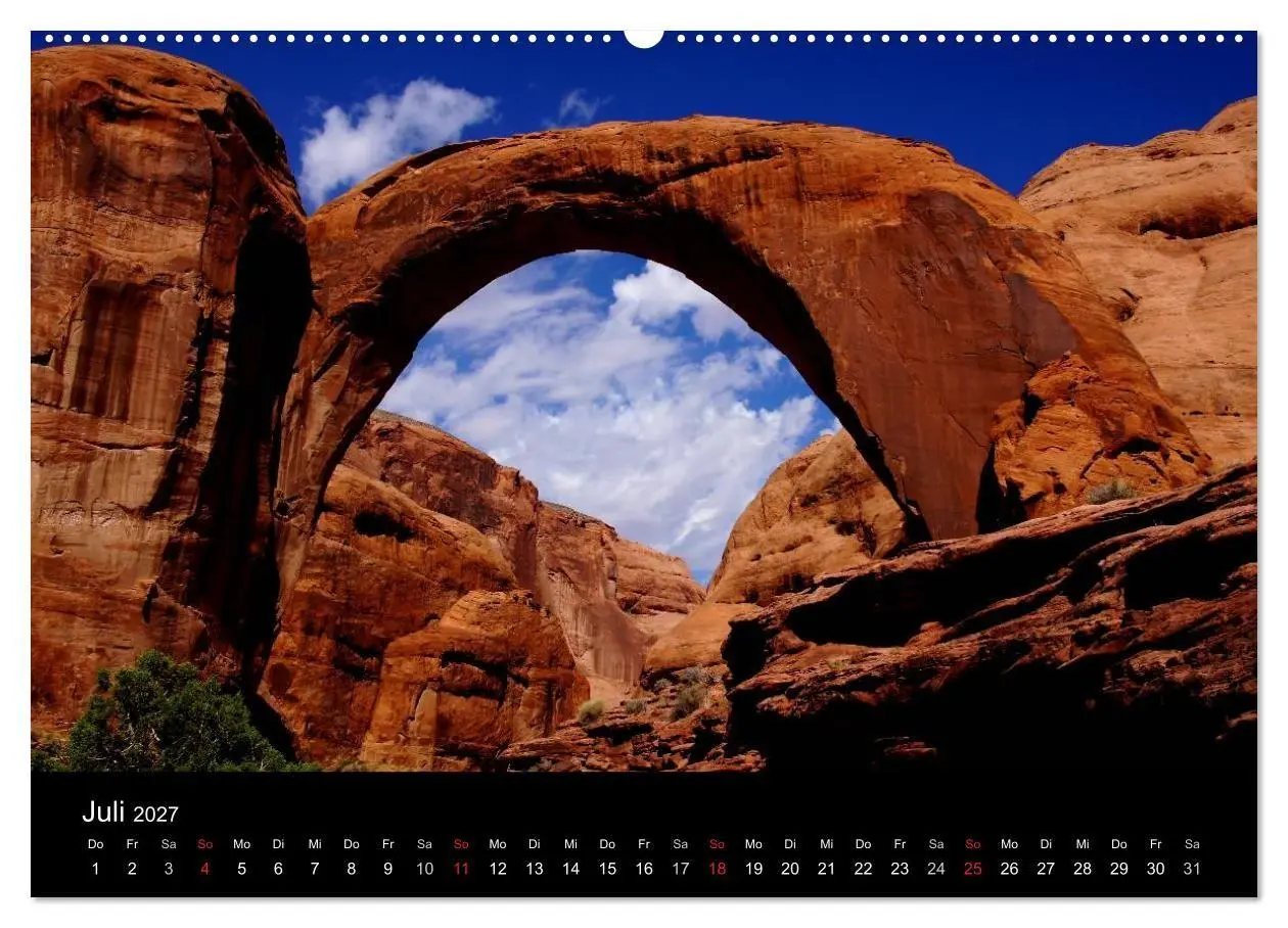 Bild: 9783594125670 | USA-Südwesten von seiner schönsten Seite 2027 (Wandkalender 2027...