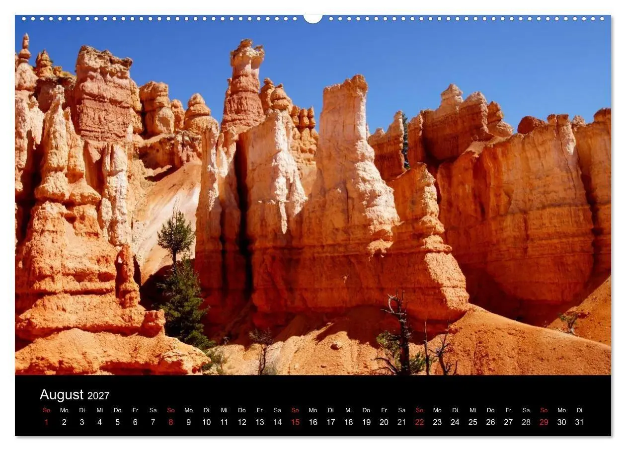 Bild: 9783594125670 | USA-Südwesten von seiner schönsten Seite 2027 (Wandkalender 2027...