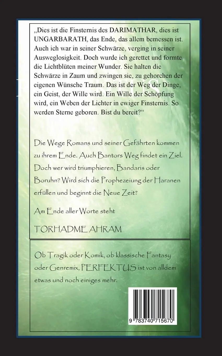 Rückseite: 9783740715670 | Perfektus | Der Turm, der zu den Sternen wächst. | Wiezorek | Buch