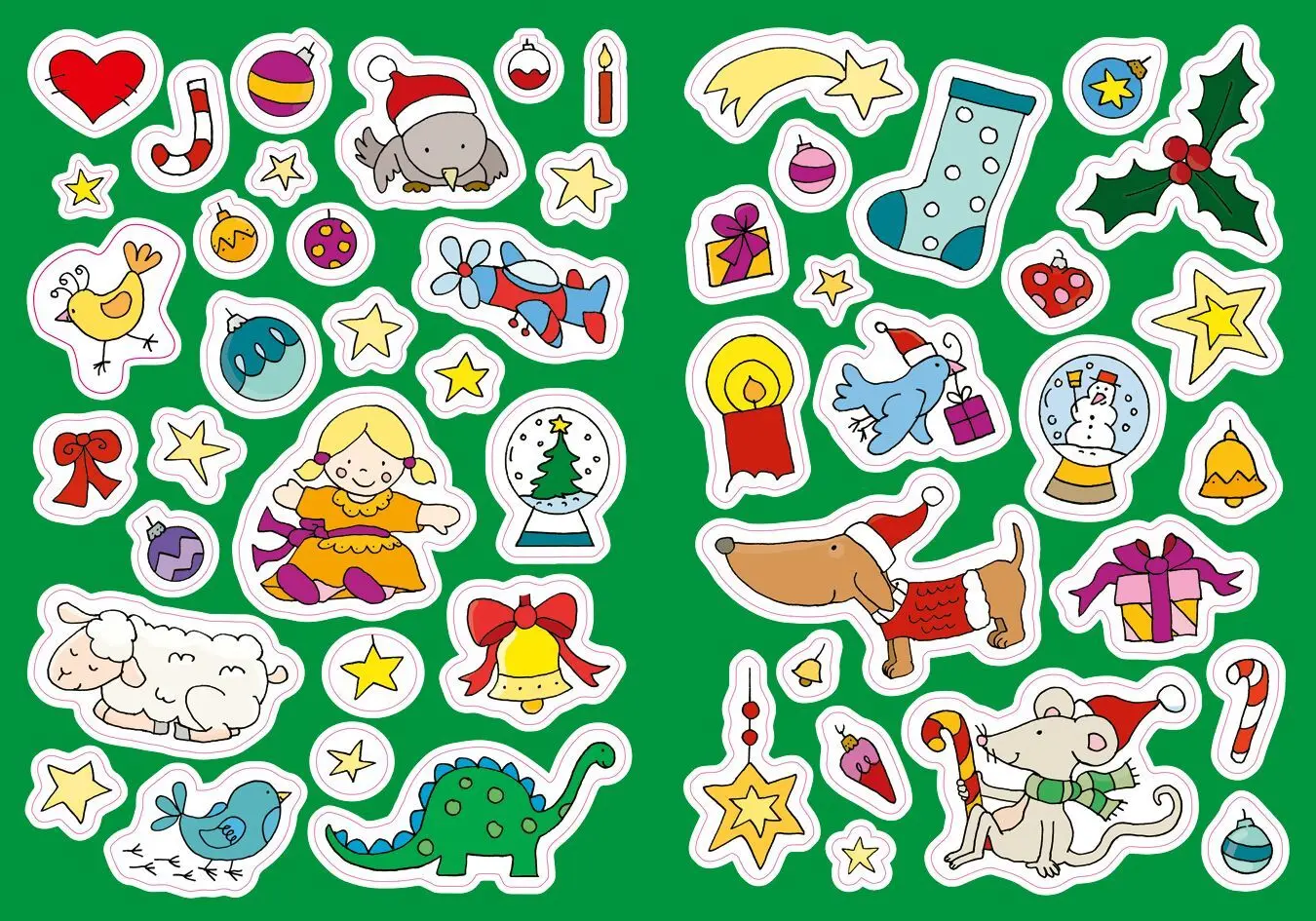 Bild: 9783788645670 | Weihnachten. Buntes Sticker-Malbuch | Mit 50 Stickern | Sandra Schmidt