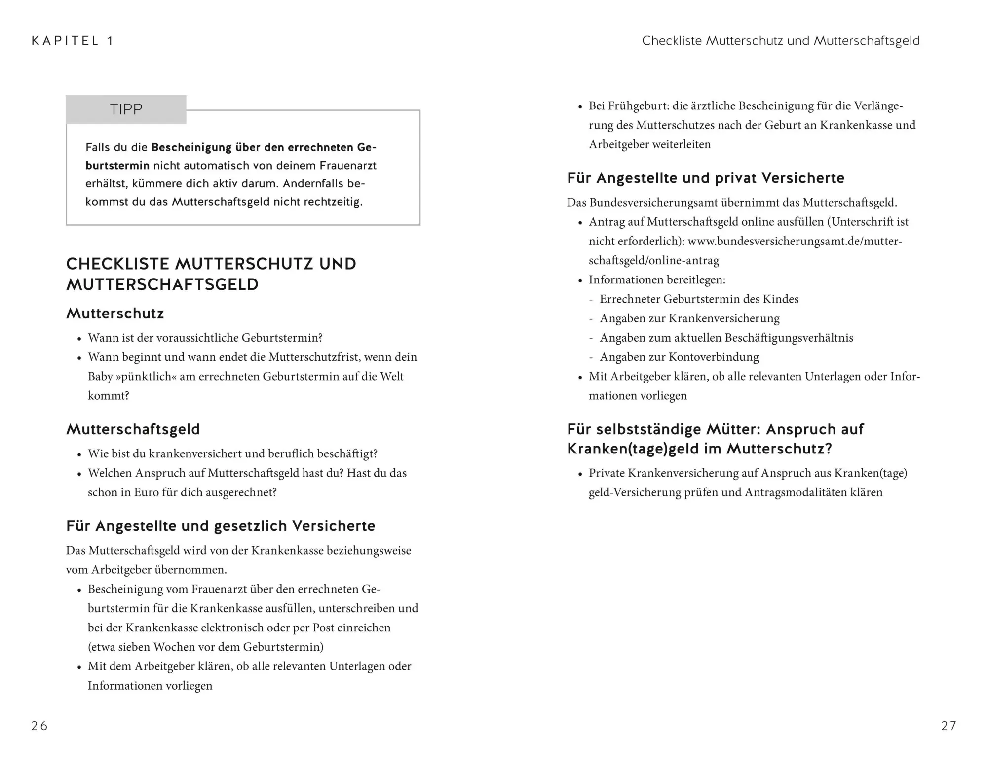 Bild: 9783833875670 | Das Elternzeit-Handbuch | Wie sich werdende Eltern perfekt vorbereiten