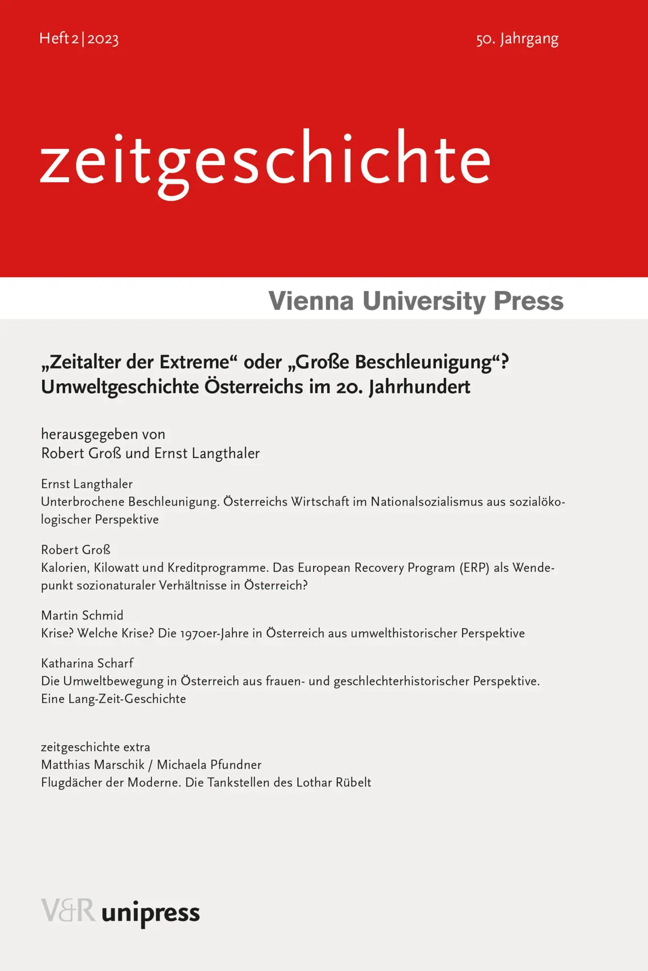 Cover: 9783847115670 | "Zeitalter der Extreme" oder "Große Beschleunigung"? | Groß (u. a.)