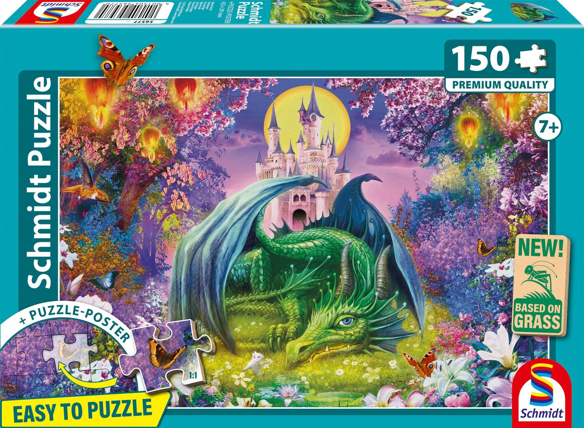 Cover: 4001504565770 | Kleiner Drache | Kinderpuzzle Graspappe Standard 150 Teile | Spiel