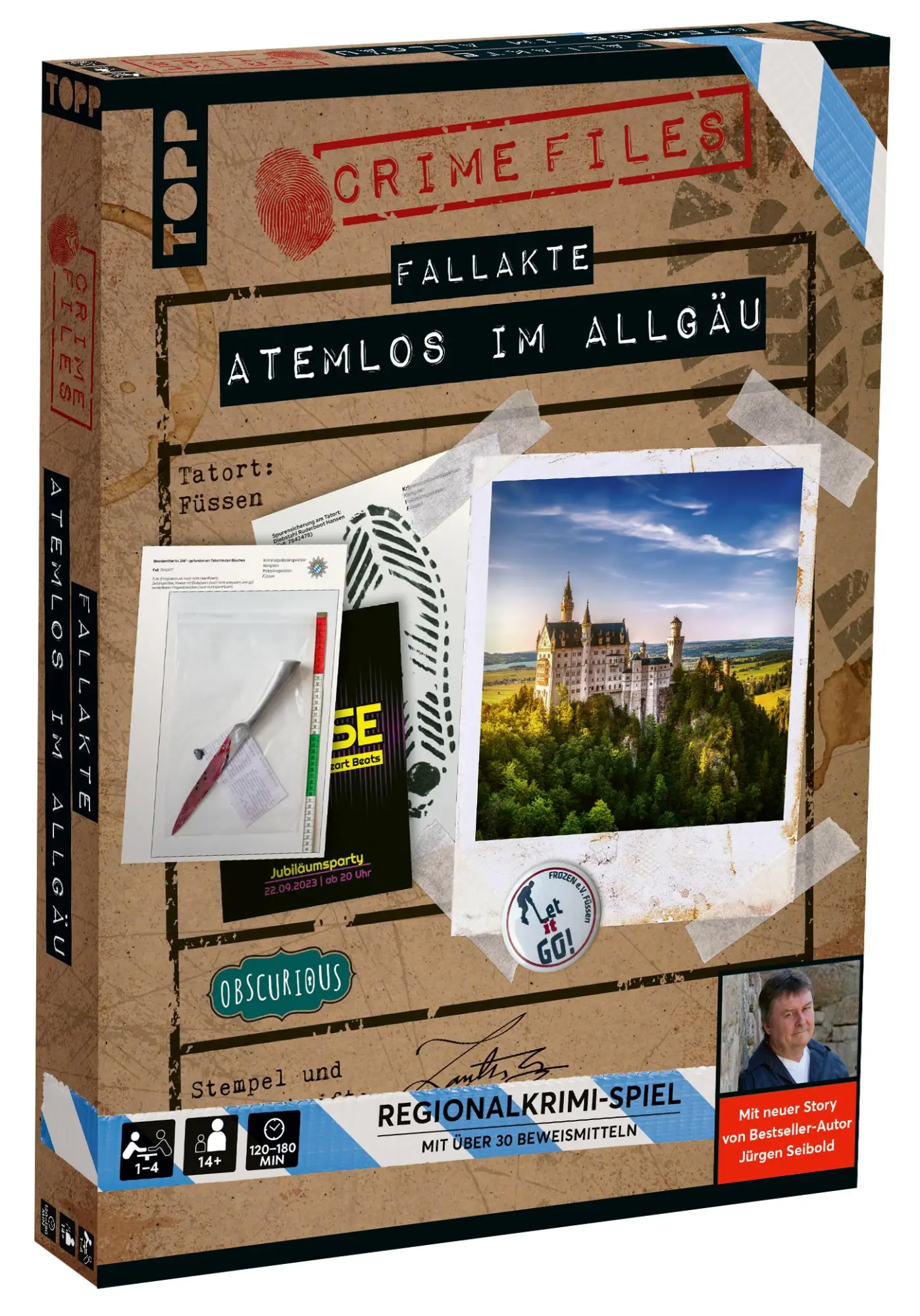 Cover: 4007742185770 | Crime Files - Fallakte: Atemlos im Allgäu | Jürgen Seibold (u. a.)