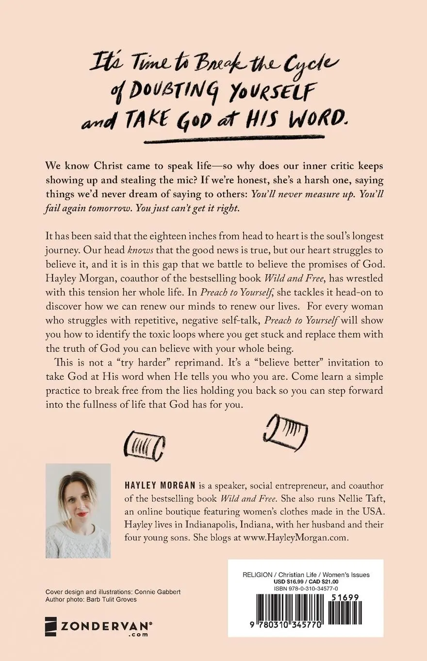 Rückseite: 9780310345770 | Preach to Yourself Softcover | Hayley Morgan | Taschenbuch | Englisch