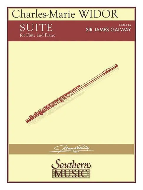 Cover: 9781581065770 | Suite | Flute Solo with Piano | Charles-Marie Widor | Taschenbuch