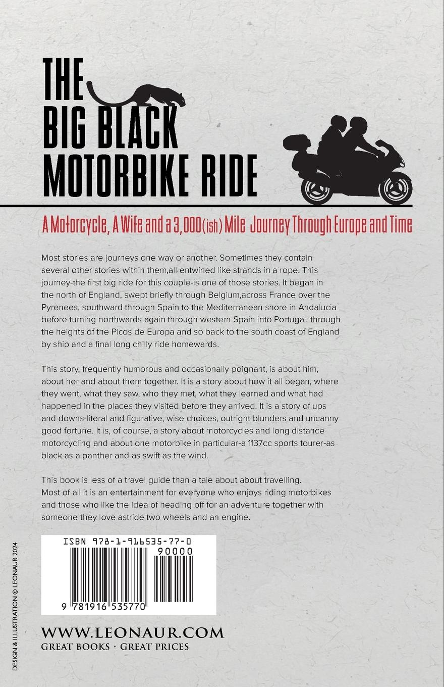 Rückseite: 9781916535770 | The Big Black Motorbike Ride | John H Lewis | Taschenbuch | Englisch