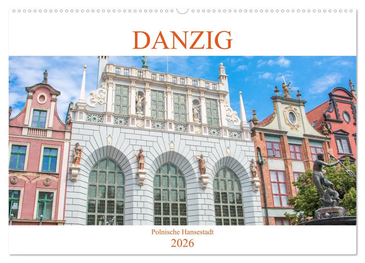 Cover: 9783457595770 | Danzig - Polnische Hansestadt (Wandkalender 2026 DIN A2 quer),...