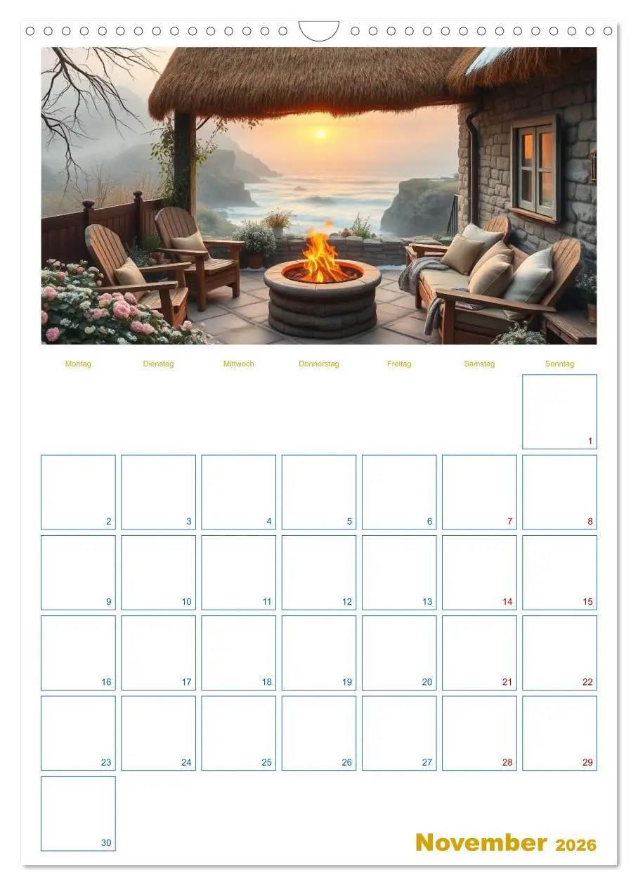 Bild: 9783457805770 | Cottageträume - Ein Jahr voller ländlicher Magie (Wandkalender 2026...