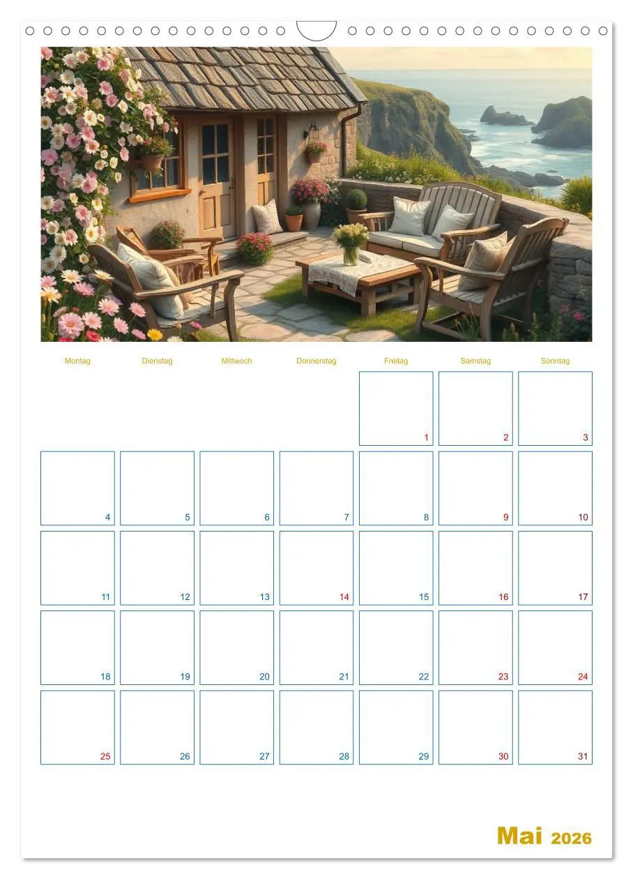 Bild: 9783457805770 | Cottageträume - Ein Jahr voller ländlicher Magie (Wandkalender 2026...