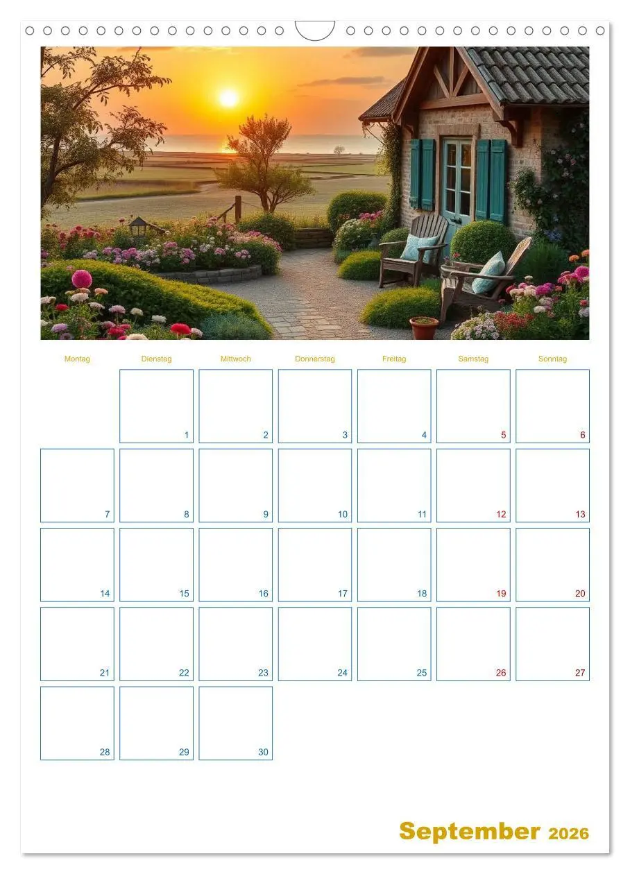 Bild: 9783457805770 | Cottageträume - Ein Jahr voller ländlicher Magie (Wandkalender 2026...