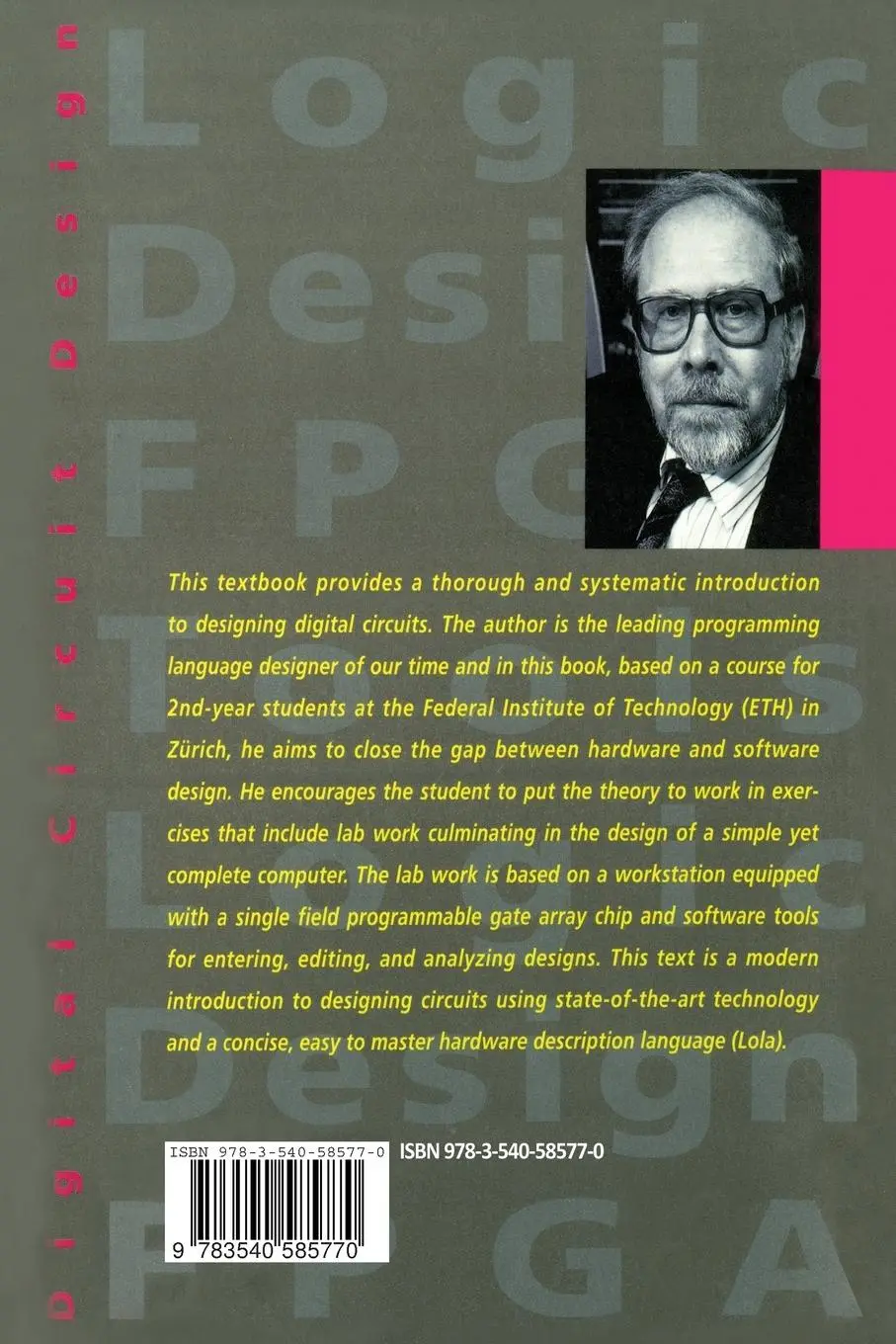 Rückseite: 9783540585770 | Digital Circuit Design for Computer Science Students | Niklaus Wirth