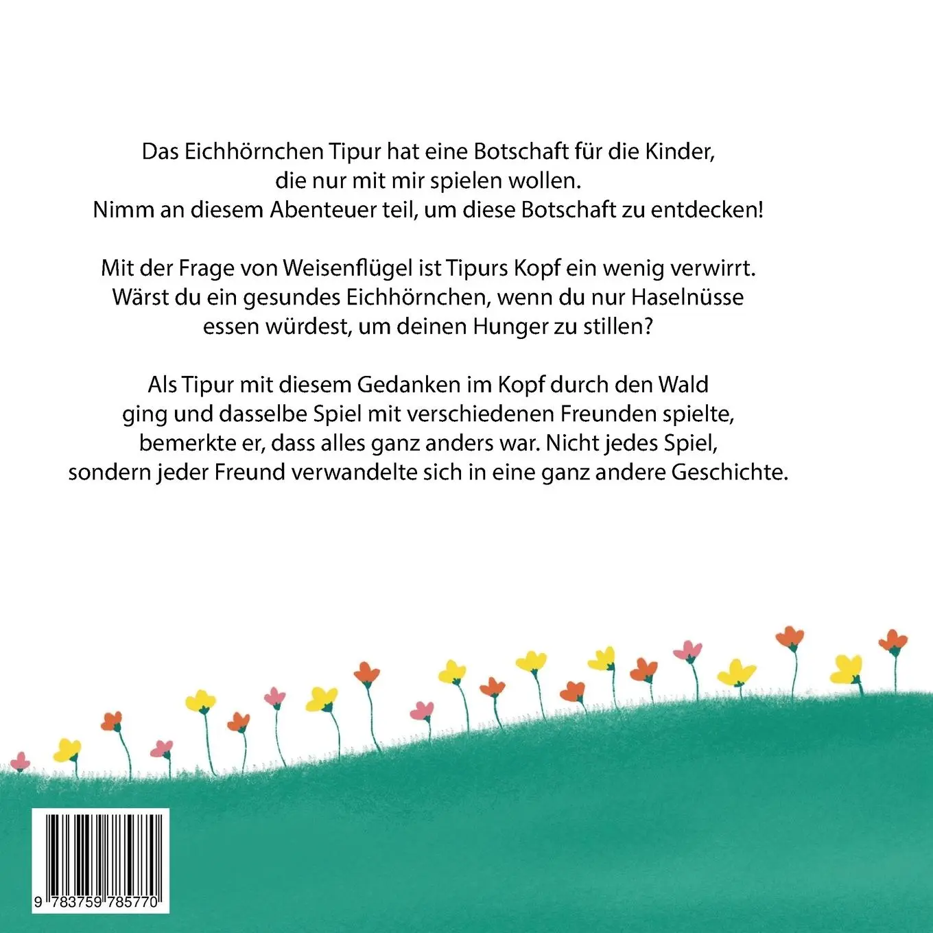 Rückseite: 9783759785770 | Kann man nur Haselnüsse essen? | Elif Gökgöz | Taschenbuch | Paperback