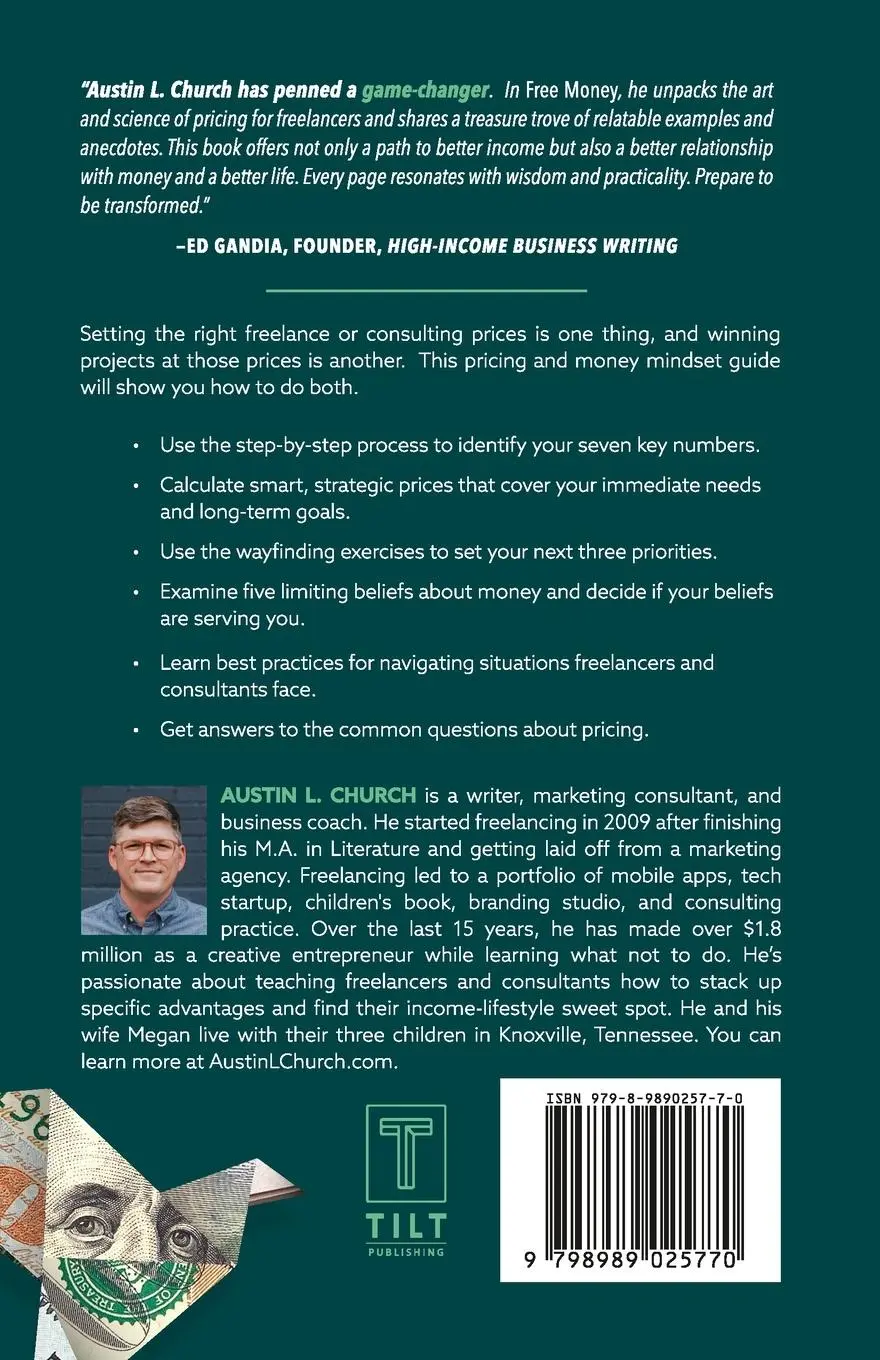 Rückseite: 9798989025770 | Free Money | Austin L. Church | Taschenbuch | Englisch | 2024