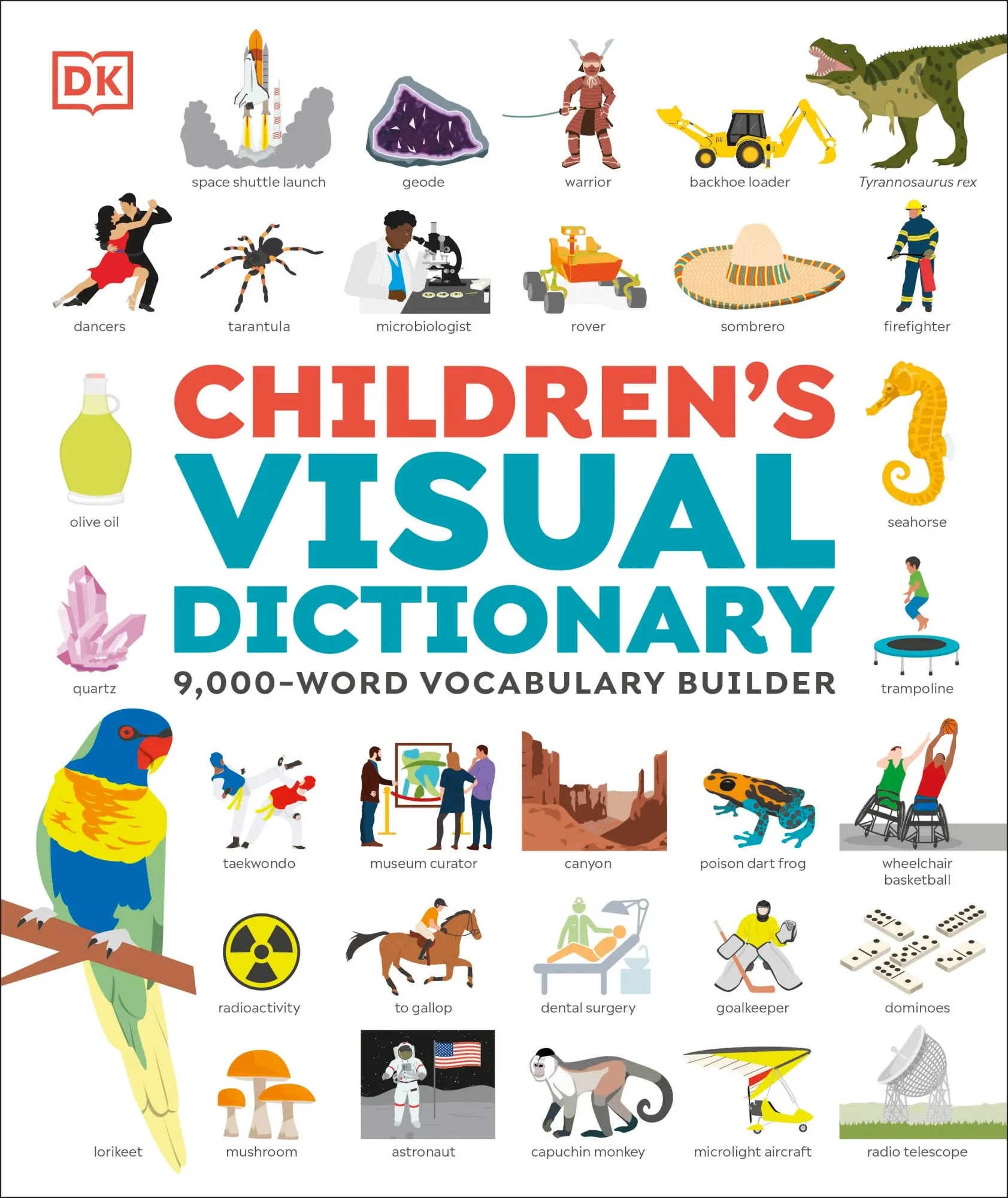 Cover: 9780241725870 | Children's Visual Dictionary | 9,000-Word Vocabulary Builder | Dk