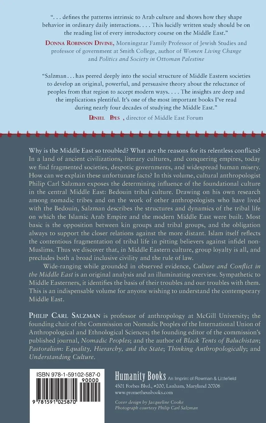 Rückseite: 9781591025870 | Culture and Conflict in the Middle East | Philip Carl Salzman | Buch