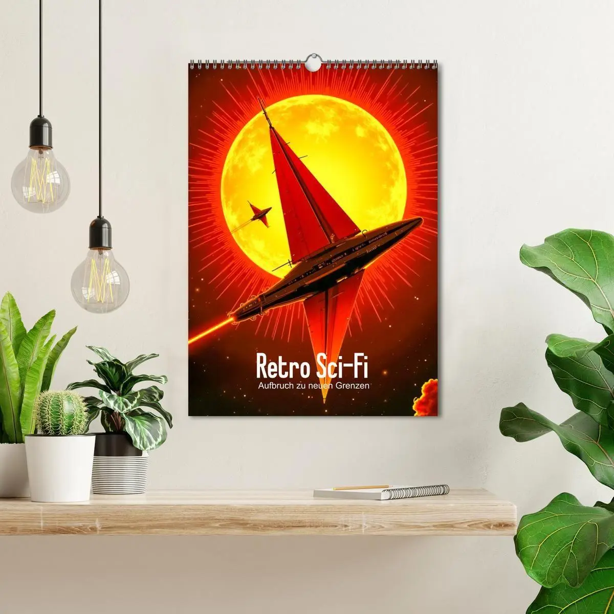 Bild: 9783516815870 | Retro Sci-Fi - Aufbruch zu neuen Grenzen (Wandkalender 2027 DIN A3...