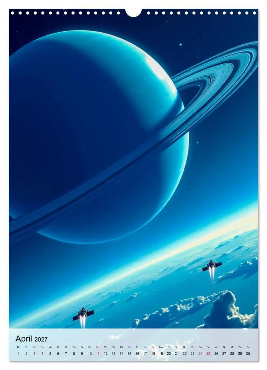 Bild: 9783516815870 | Retro Sci-Fi - Aufbruch zu neuen Grenzen (Wandkalender 2027 DIN A3...