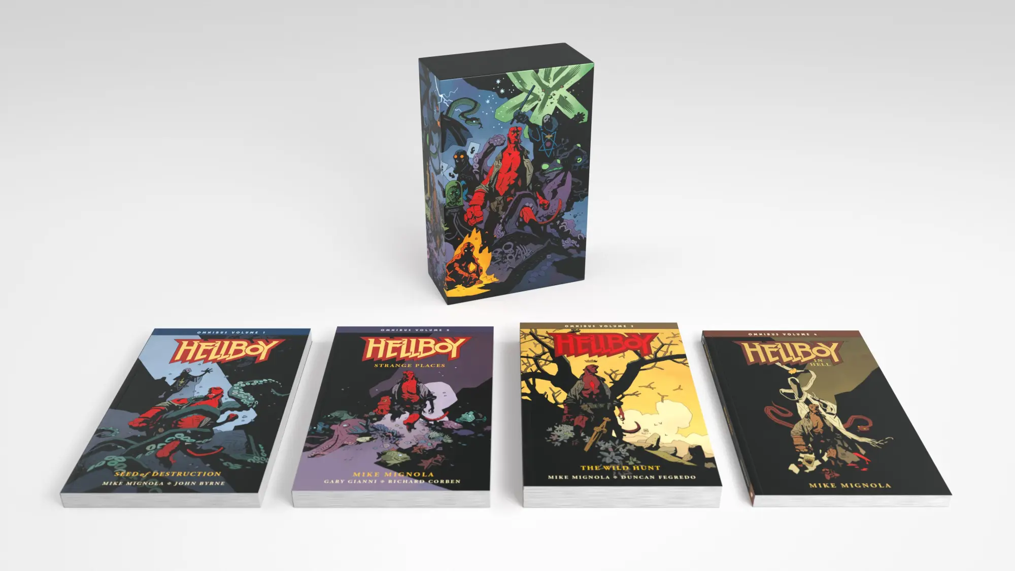 Cover: 9781506725970 | Hellboy Omnibus Boxed Set | Mike Mignola (u. a.) | Box | Englisch