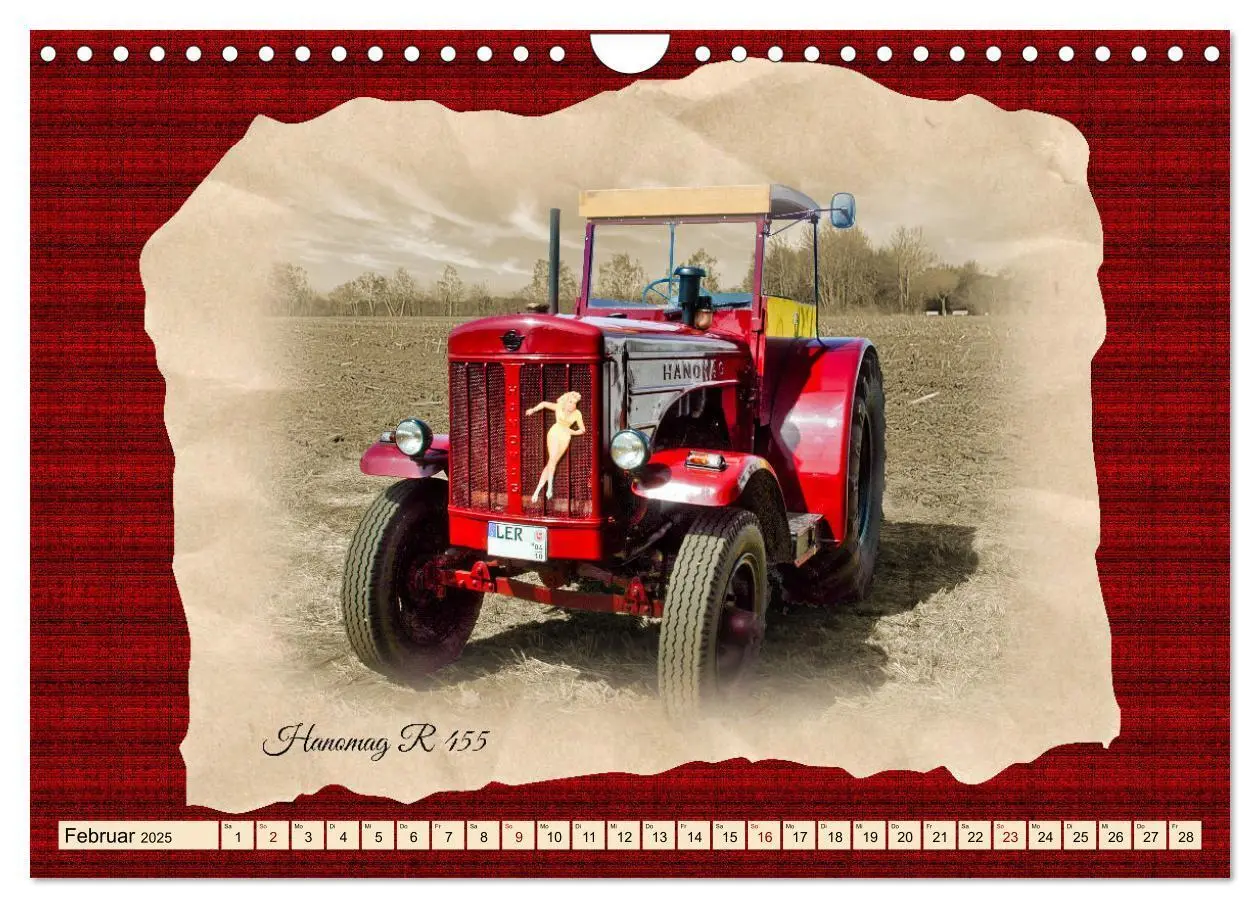 Bild: 9783383845970 | Hanomag Schlepper (Wandkalender 2025 DIN A4 quer), CALVENDO...