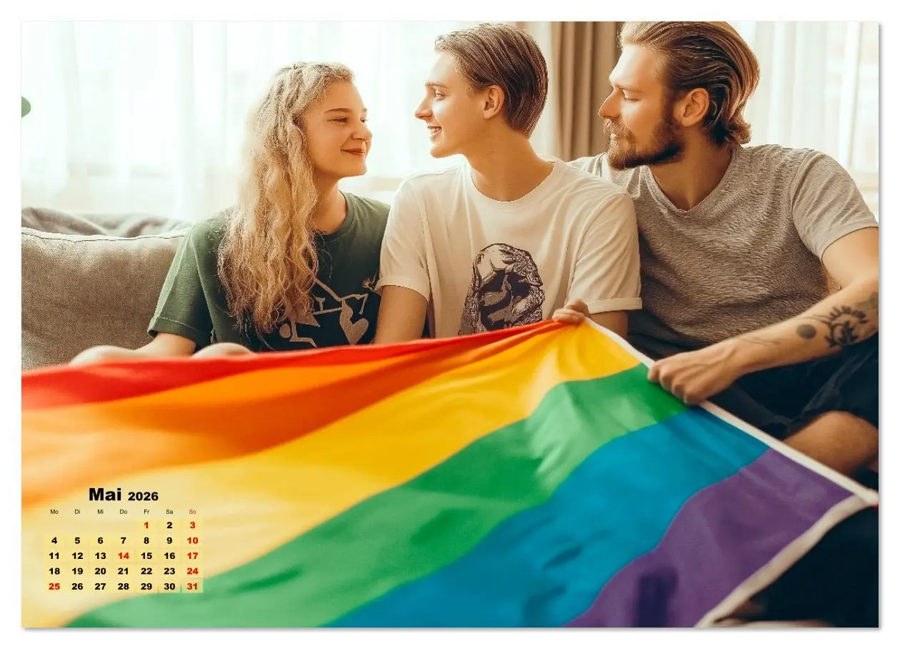 Bild: 9783457335970 | LGBTQ Pride - Regenbogenzeit, der Kalender für Vielfalt und Liebe...