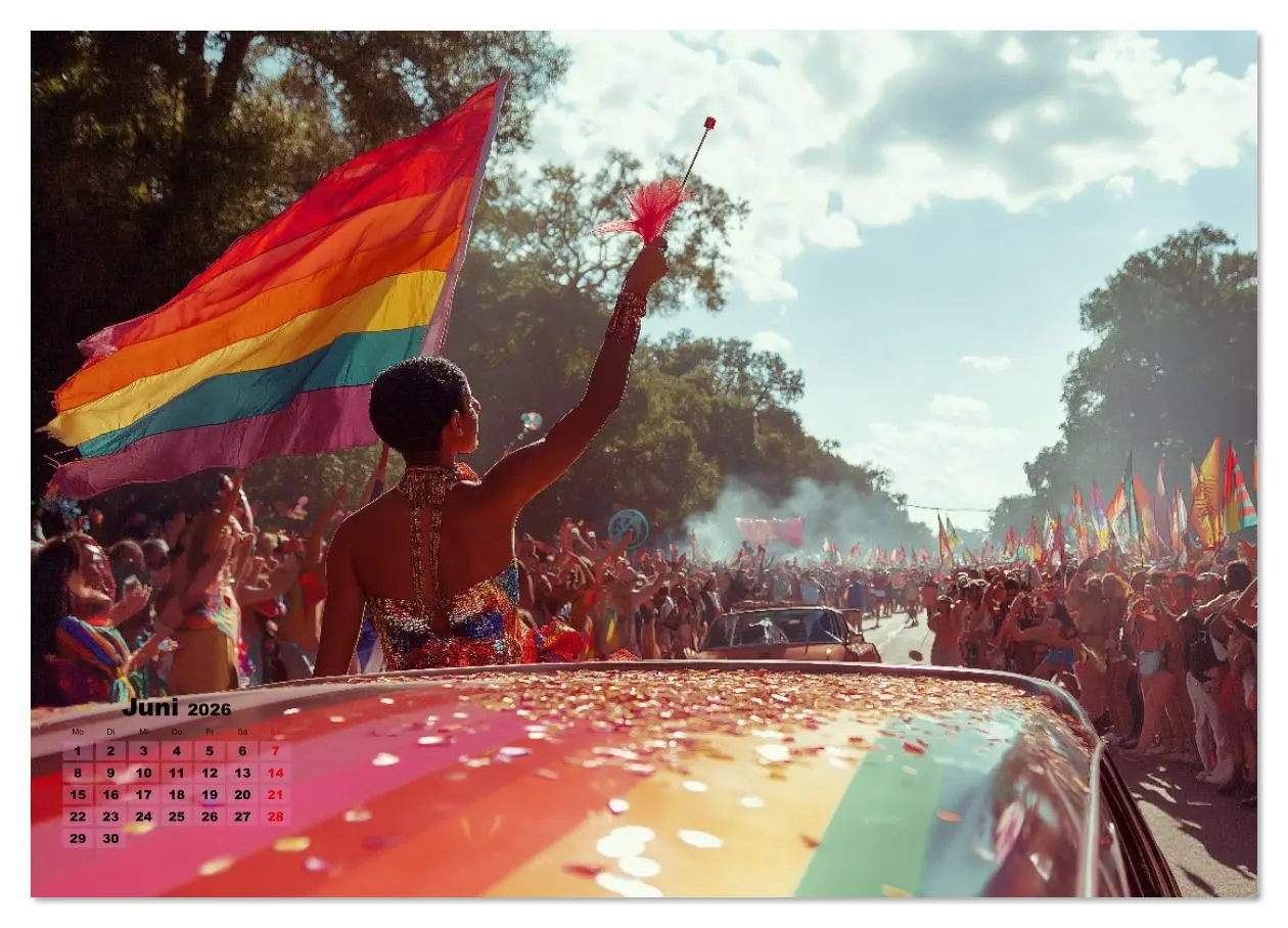 Bild: 9783457335970 | LGBTQ Pride - Regenbogenzeit, der Kalender für Vielfalt und Liebe...