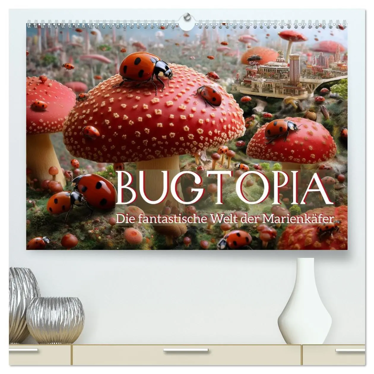 Cover: 9783457645970 | Bugtopia. Die fantastische Welt der Marienkäfer (hochwertiger...