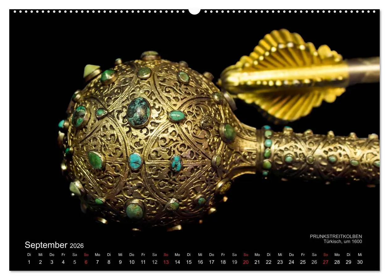 Bild: 9783457955970 | Historische Rüstungen und Waffen (hochwertiger Premium Wandkalender...