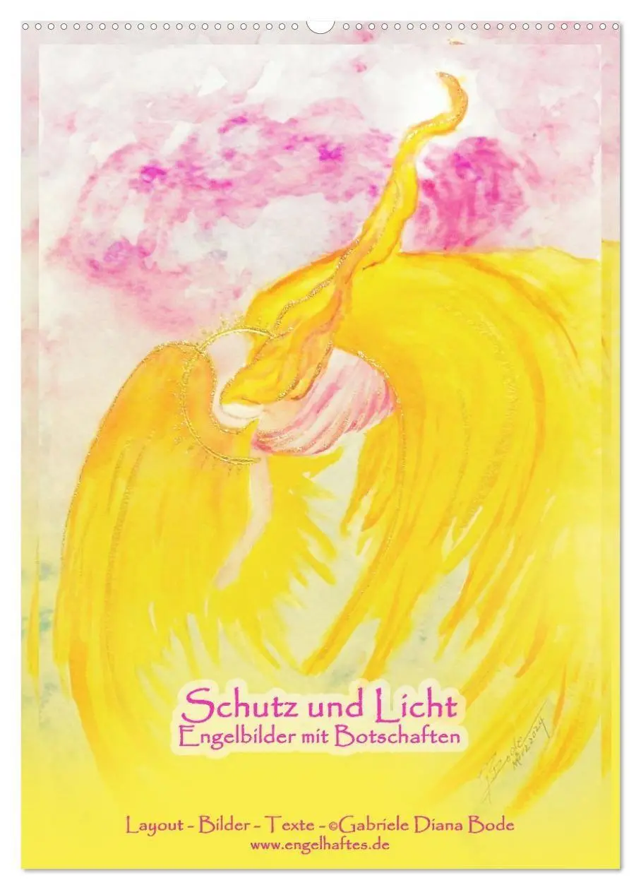 Cover: 9783516665970 | Schutz und Licht: Engelbilder mit Botschaften (Wandkalender 2026...