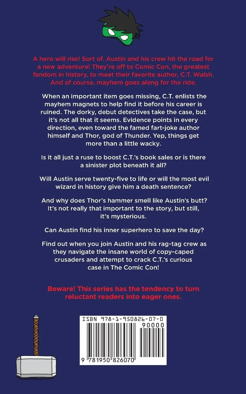 Rückseite: 9781950826070 | The Comic Con | C T Walsh | Taschenbuch | Englisch | 2020