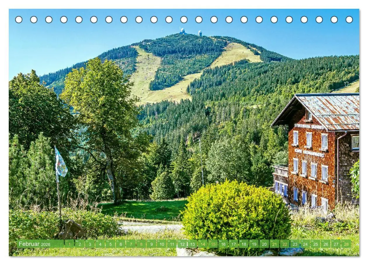 Bild: 9783457466070 | Arber, Rachel und Lusen: Der Hintere Bayerische Wald (Tischkalender...
