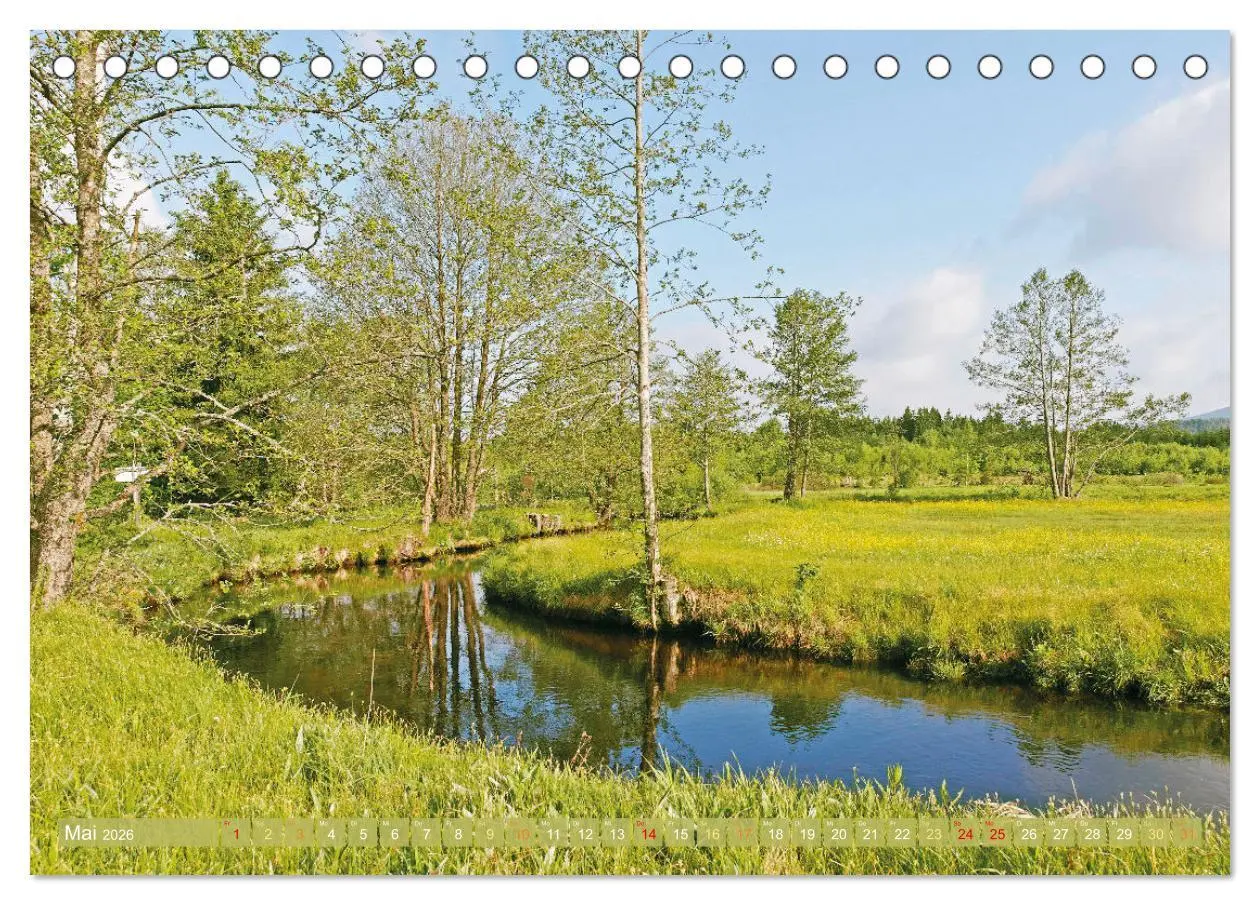 Bild: 9783457466070 | Arber, Rachel und Lusen: Der Hintere Bayerische Wald (Tischkalender...