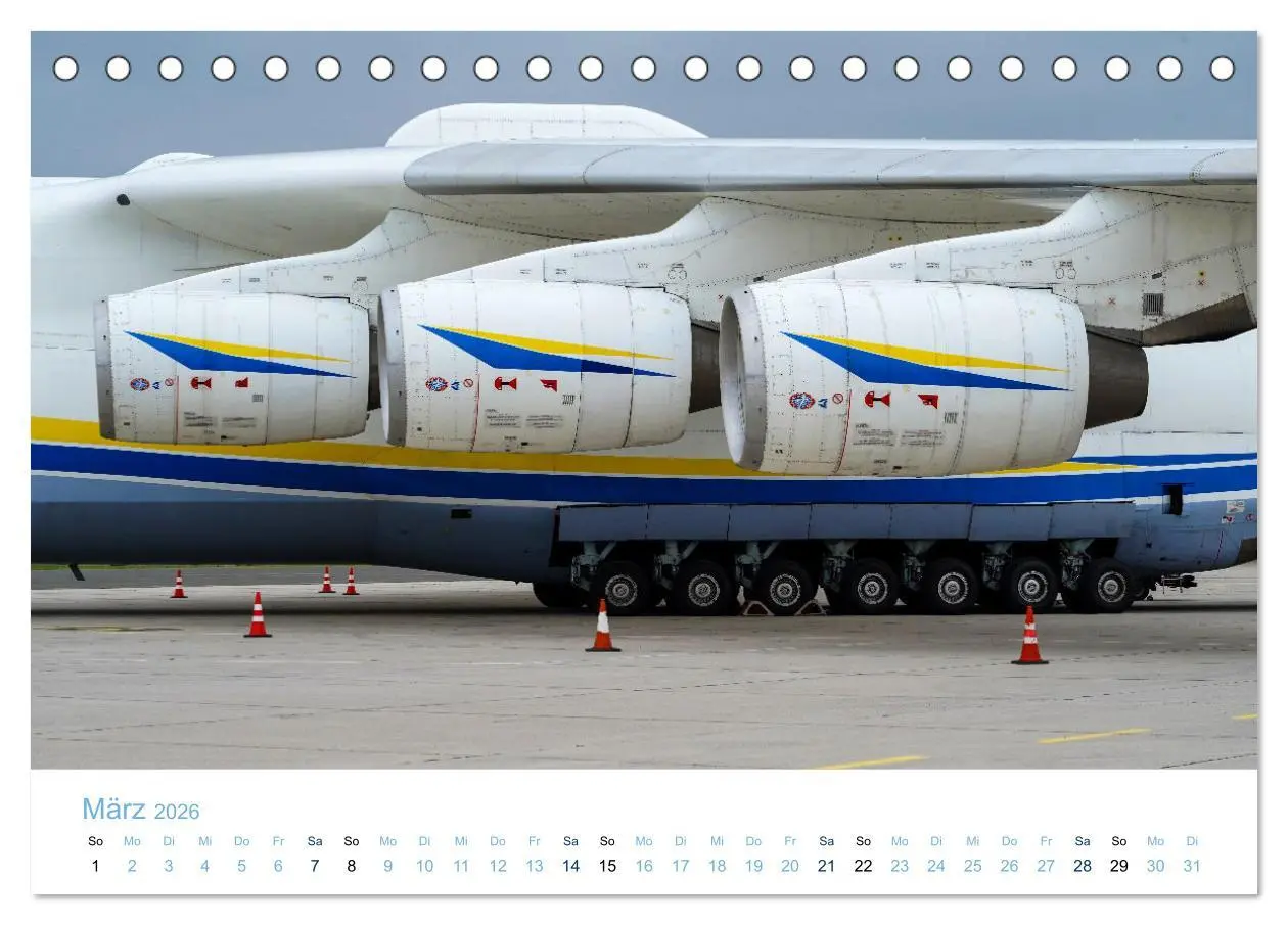 Bild: 9783457606070 | ANTONOV AN-225 "MRIJA" (Tischkalender 2026 DIN A5 quer), CALVENDO...