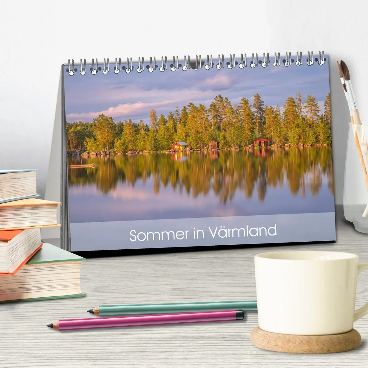 Bild: 9783457776070 | Schwedischer Sommer in Värmland (Tischkalender 2026 DIN A5 quer),...