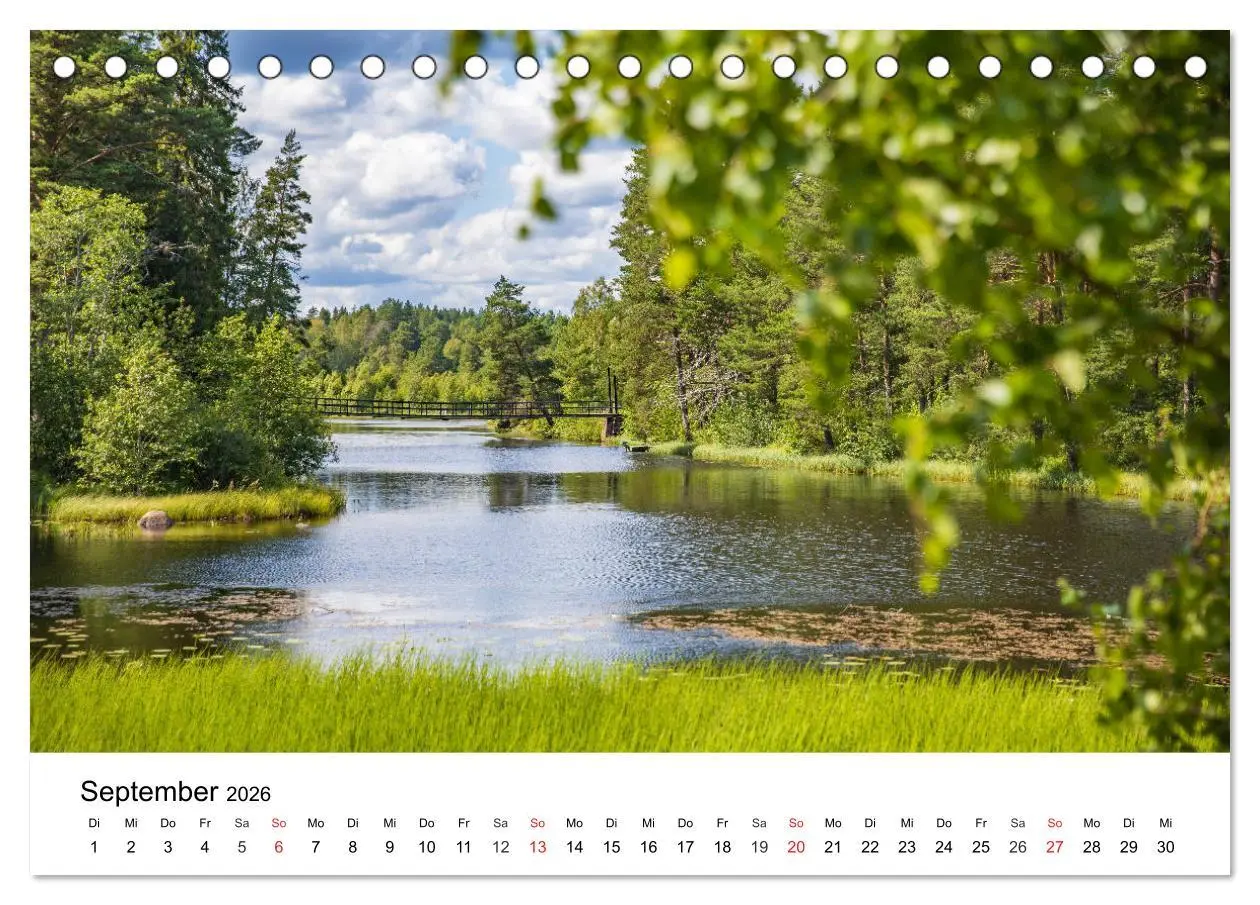 Bild: 9783457776070 | Schwedischer Sommer in Värmland (Tischkalender 2026 DIN A5 quer),...