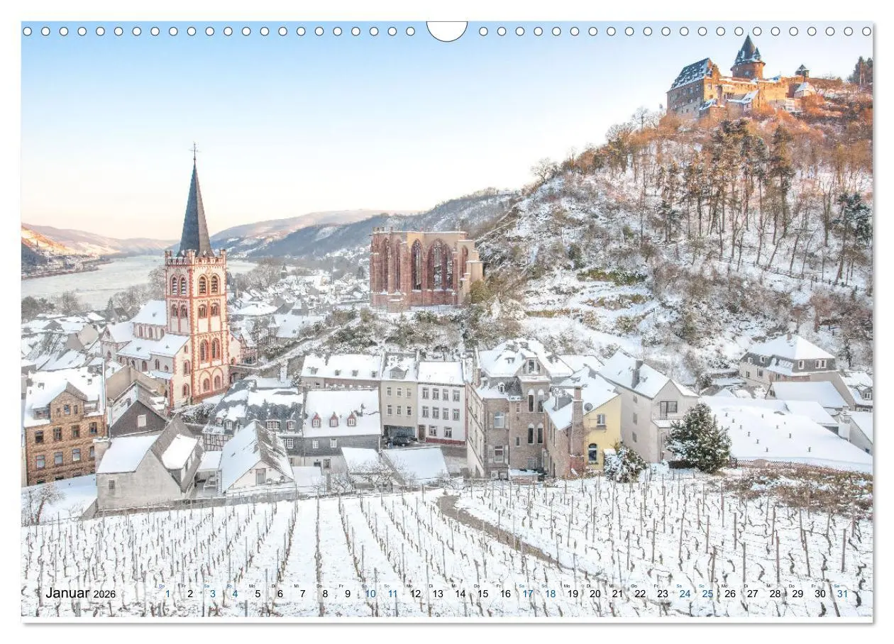 Bild: 9783457916070 | Romantisches Rheintal (Wandkalender 2026 DIN A3 quer), CALVENDO...