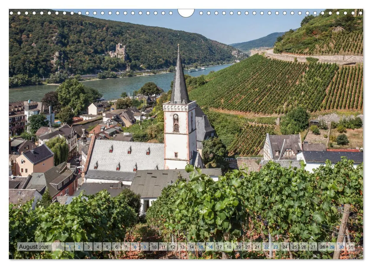 Bild: 9783457916070 | Romantisches Rheintal (Wandkalender 2026 DIN A3 quer), CALVENDO...