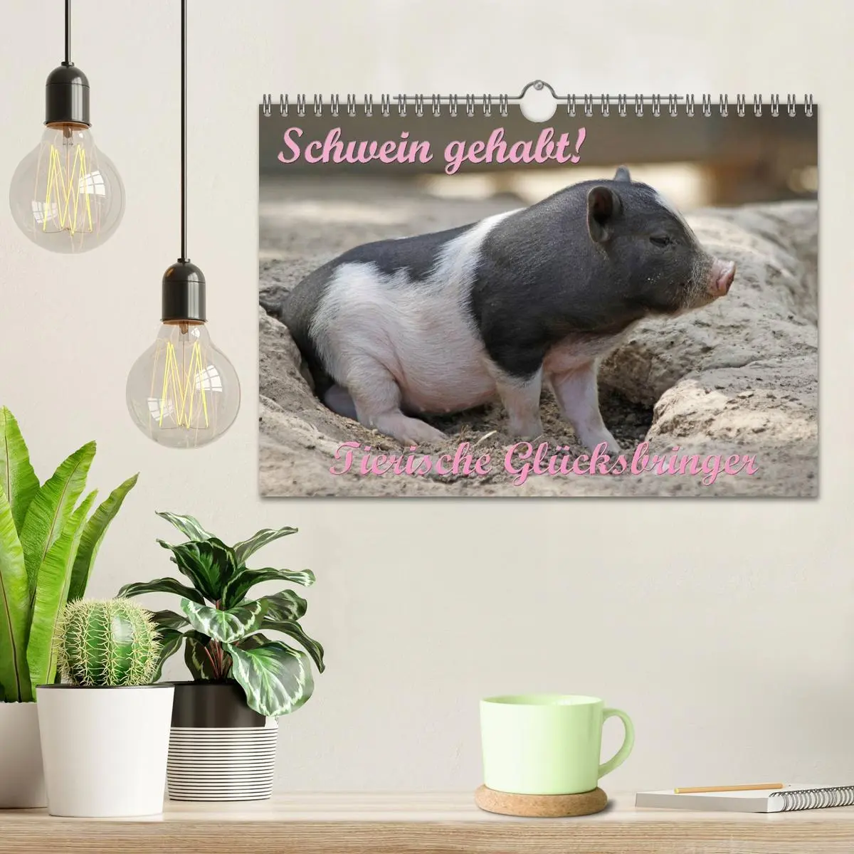 Bild: 9783516176070 | Schwein gehabt! (Wandkalender 2026 DIN A4 quer), CALVENDO...