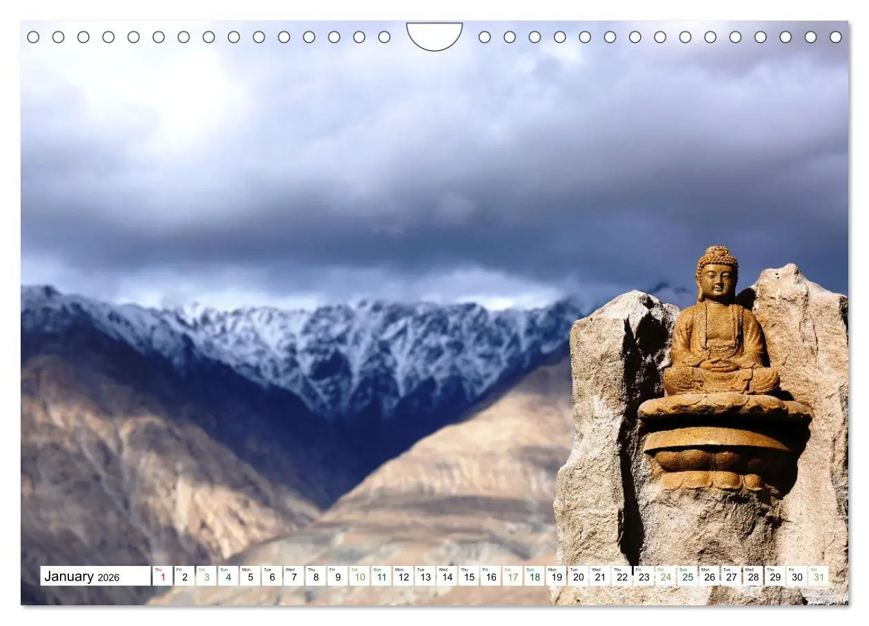 Bild: 9783516556070 | Leh And Ladakh Beautiful Glimpses (Wall Calendar 2026 DIN A4...